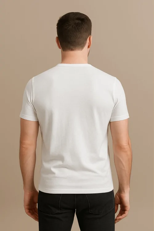 Maglia uomo cotone bielastico “V” – conf. 3 pz