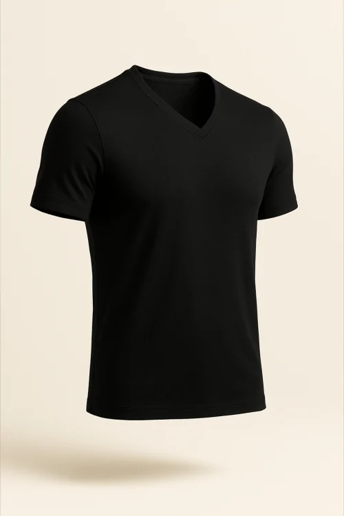 Chemise homme en coton bi-élastique «&nbsp;V&nbsp;» - lot de 3