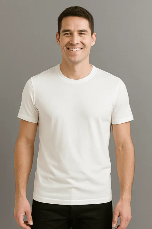 Suéter elástico bidireccional de cuello redondo para hombre (paquete de 3)