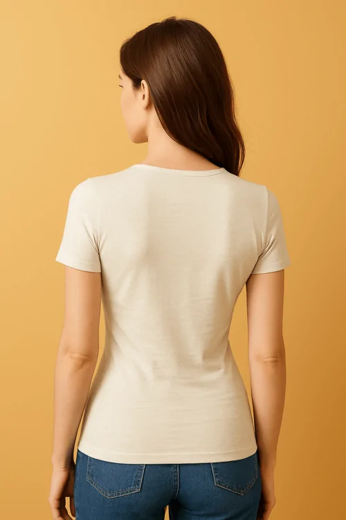 Pull à manches courtes en laine mélangée avec dentelle – Style et chaleur