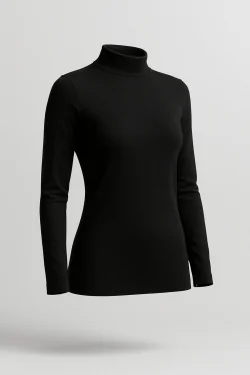 Maglia lupetto donna in cotone elasticizzato – comfort e stile
