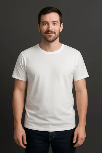 Suéter de algodón peinado para hombre tallas maxi – 3 piezas
