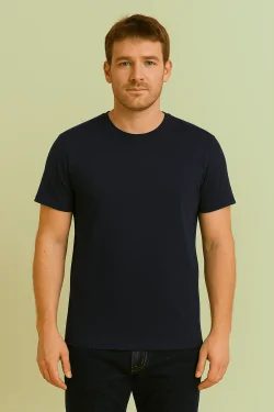 Pull col rond maxi en coton pour homme – 3 pièces