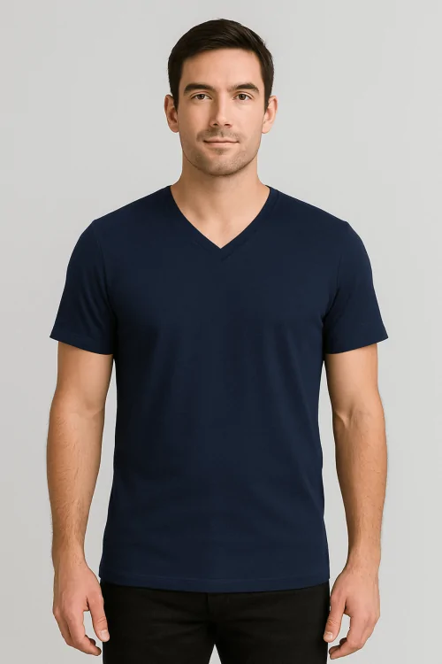 Herren V-Ausschnitt Baumwollpullover Maxigrößen 3er Pack