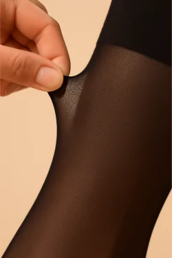 Transparent et opaque – Poignet confortable non marquant – Taille unique élastique