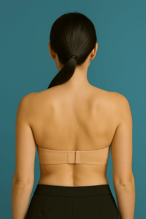 Sujetador Bandeau Efecto invisible y soporte moldeador