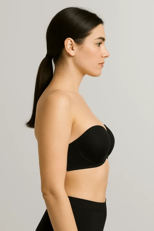 Sujetador Bandeau Efecto invisible y soporte moldeador