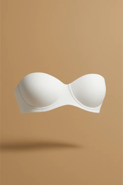 Sujetador Bandeau Efecto invisible y soporte moldeador