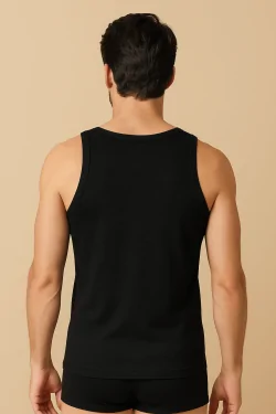 Herren-Tanktop aus gekämmter Baumwolle