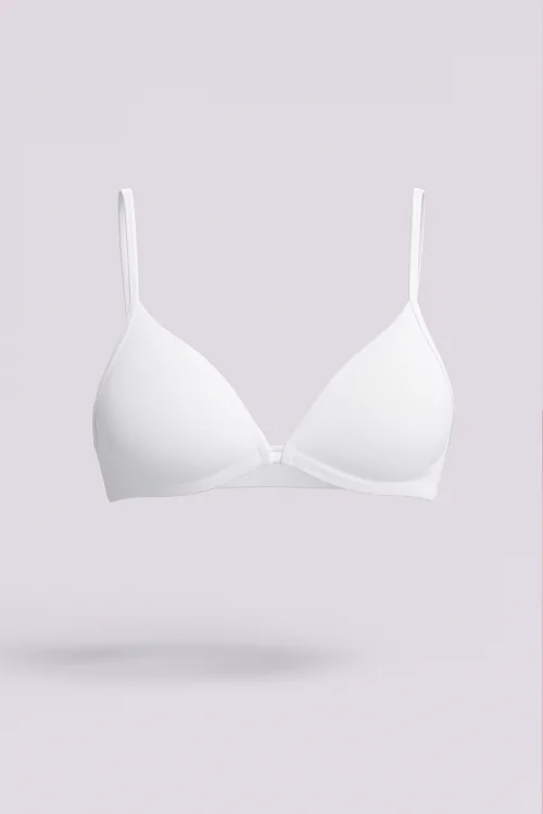 Soutien-gorge rembourré lisse sans armatures