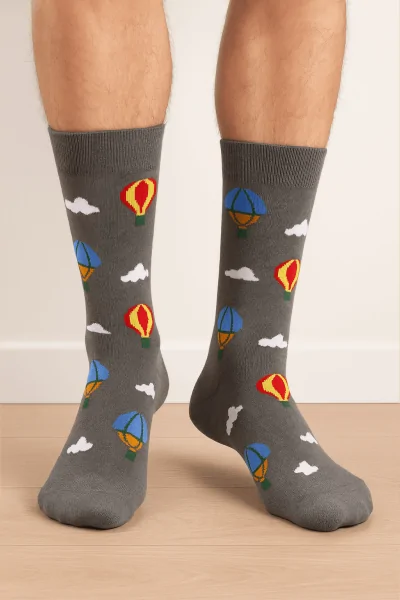 Elastische und weiche kurze Herrensocken