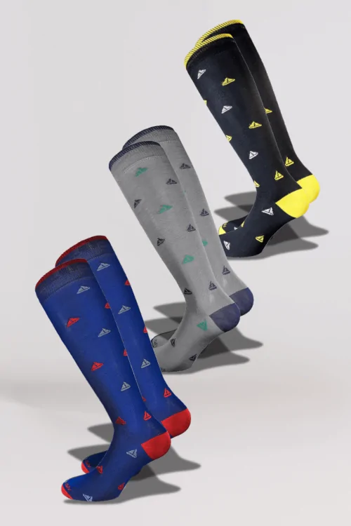 Knielange Herrensocken