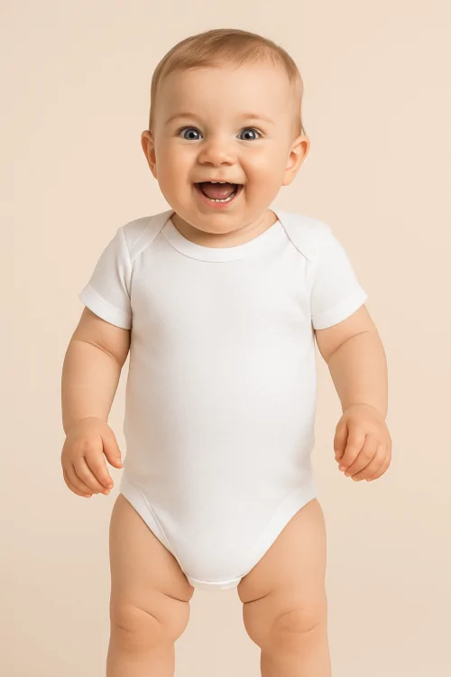 Body bébé à manches courtes