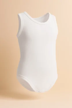 Body ligero para bebé con hombros anchos
