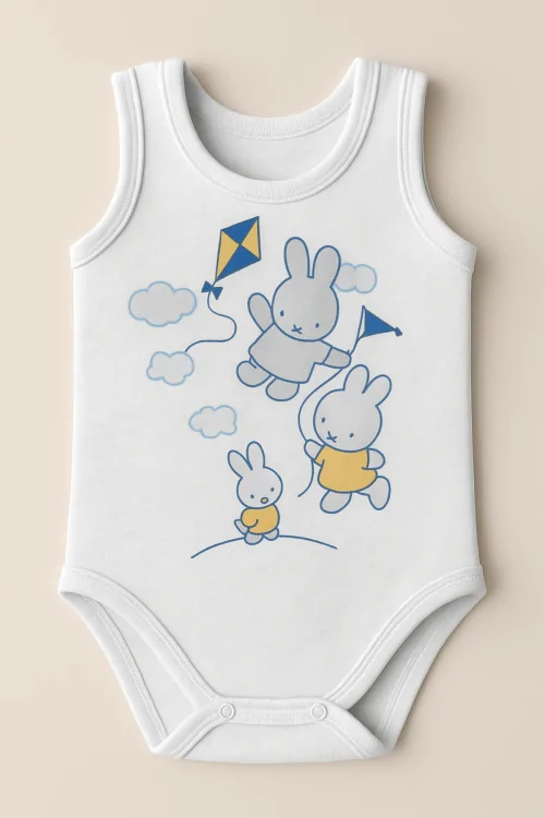 Lightweight Wide Shoulder Baby Bodysuit