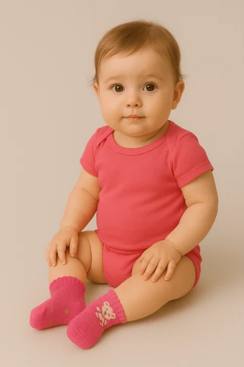 Coton léger et motifs colorés – 6 paires assorties