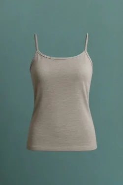 Débardeur femme à fines bretelles et coutures invisibles - Doux et naturel