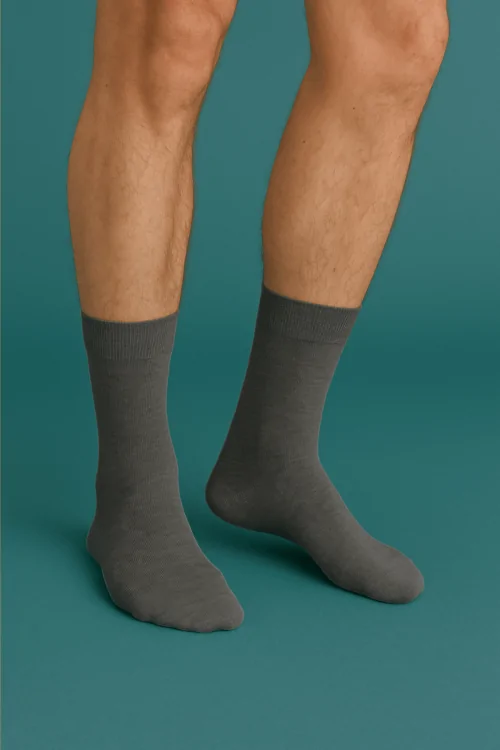 Fil écossais léger et bout relié – 6 paires confort top