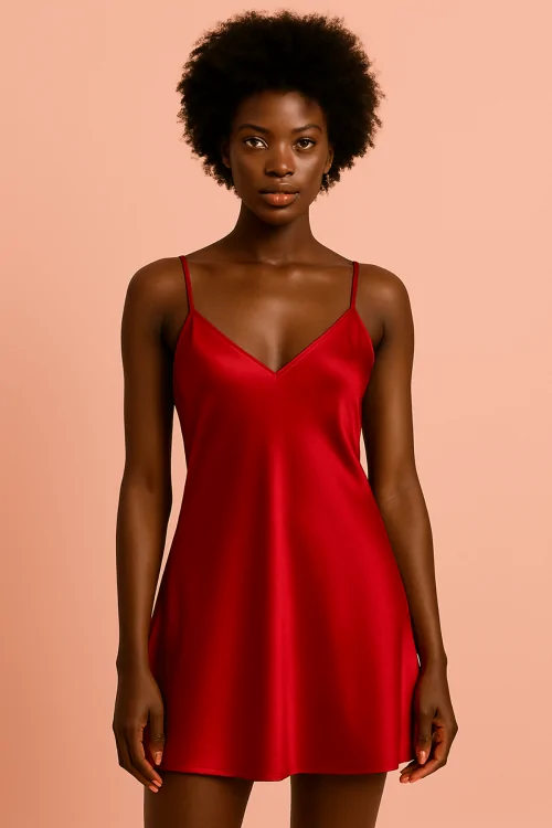 Slip court en satin – Invisible et glissant sous les robes courtes