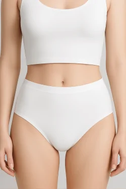 Damen-Slips aus Mikrofaser – 3 Paar, bequem mit Baumwollzwickel