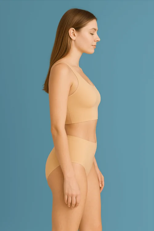 Damen-Slips aus Mikrofaser – 3 Paar, bequem mit Baumwollzwickel
