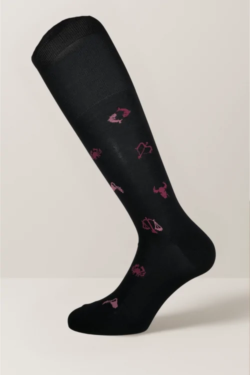 Chaussettes longues homme en fil d'Écosse – confort et maintien