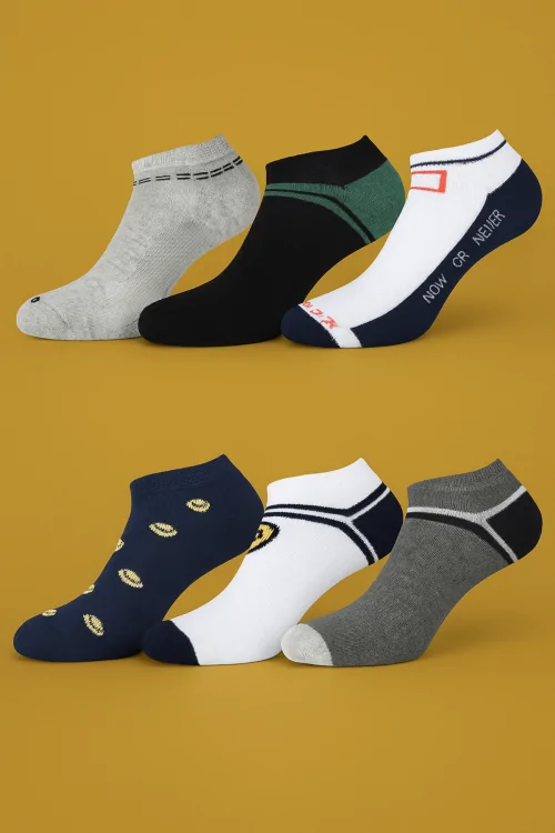 Baby cotton socks – fresh and comfortable (6 pieces)