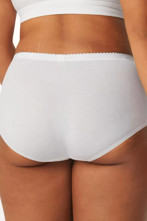 Slip taille haute en coton chic Sloggi – confort et durabilité (2 pièces)
