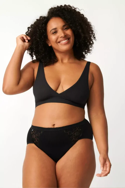 Braguitas midi elegantes de algodón para mujer de Sloggi: comodidad duradera (paquete de 2)