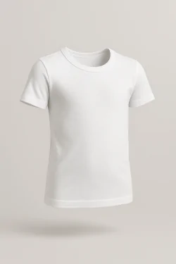 Tailliertes Baumwoll-T-Shirt für Kinder – leicht und frisch (3-teilig)