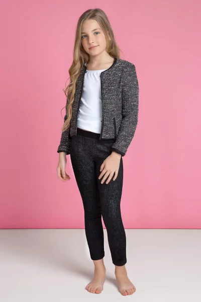 Leggings bimba effetto jeans – comodo e aderente