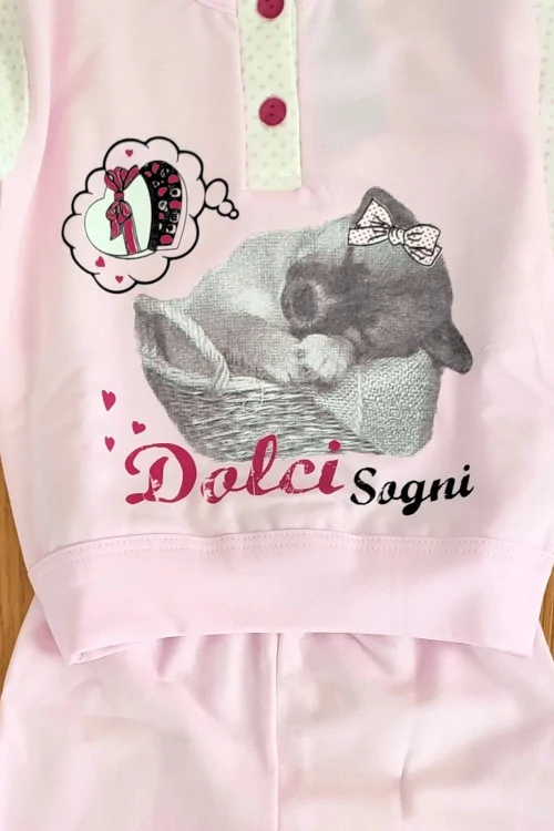 Pigiamino neonata cotone caldo – inverno comodo 12/18 mesi