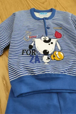 Pyjama d'hiver pour bébé – coton chaud et confortable