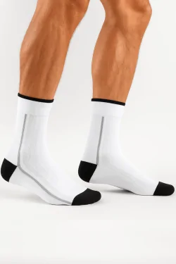 (2 pares) Calcetines técnicos de ciclismo: transpirables y duraderos