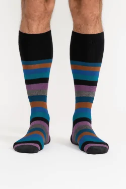 Calcetines de lana de cachemira para hombre: cálidos, suaves y fabricados en Italia.