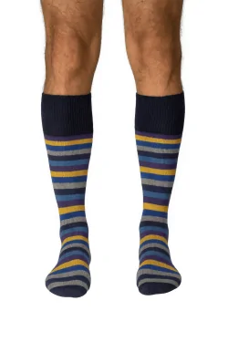 Lange Herrensocken aus Wolle und Kaschmir – Wärme und Komfort