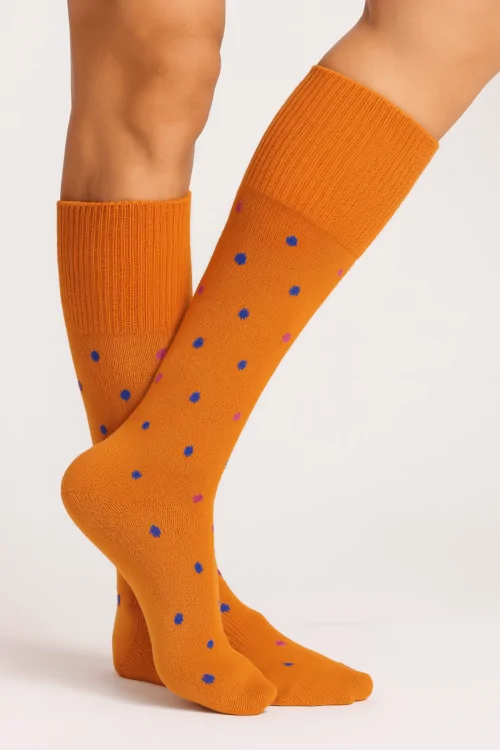 Lange Woll-Kaschmir-Socken für Herren – Wärmekomfort