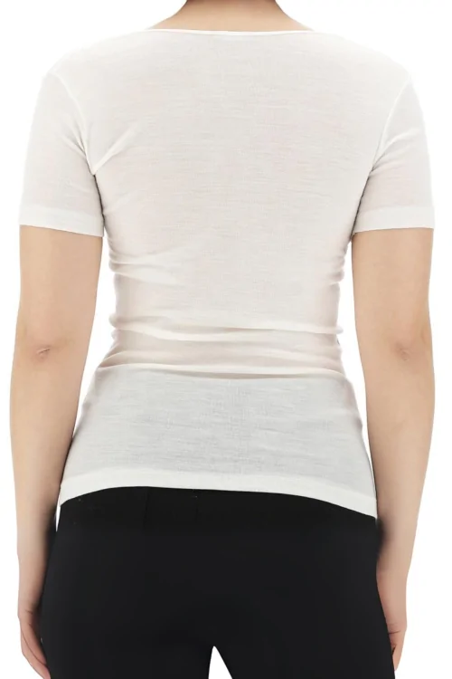 Damen Woll-Seidenpullover – weiter Ausschnitt und Komfort RAGNO