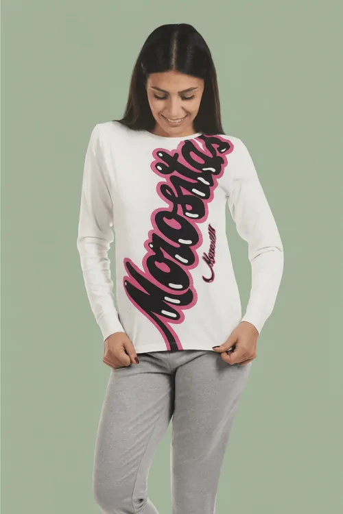 Pyjama en coton pour fille Morositas – Paillettes et confort