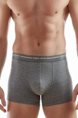 Boxer homme en coton élastique – 3 pièces confort uni