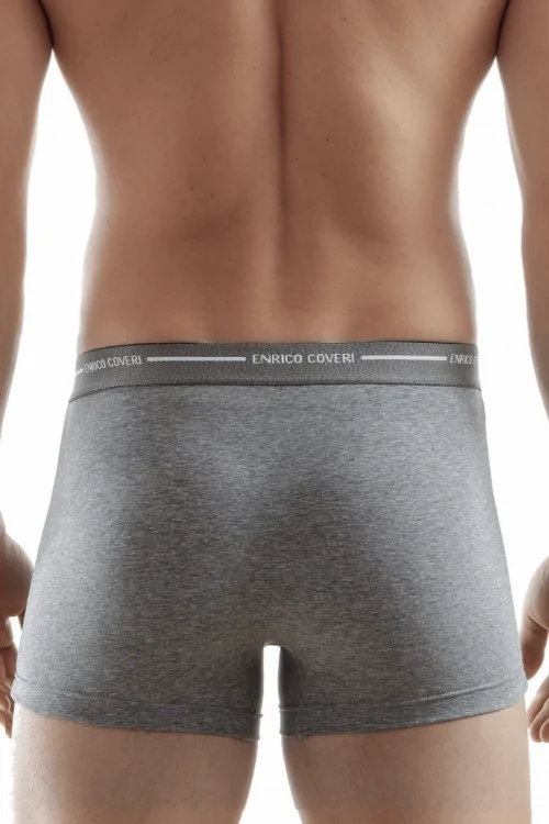 Boxer homme en coton élastique – 3 pièces confort uni
