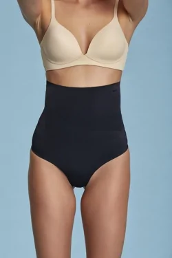 High-Waist-Tanga-Etuikleid – flacher Bauch-Effekt