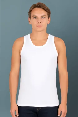 Ensemble 3 pièces débardeur en coton extensible pour homme