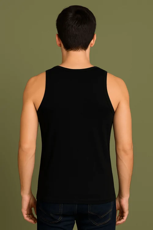 Ensemble 3 pièces débardeur en coton extensible pour homme
