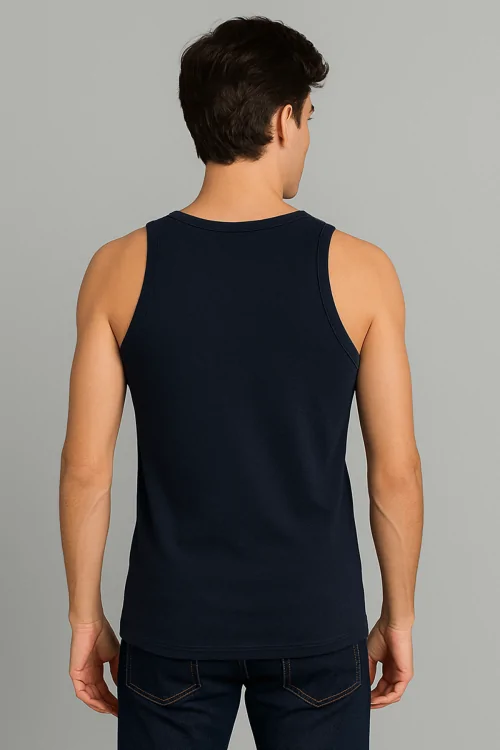 Herren-Tanktop aus Stretch-Baumwolle – 3-teiliges Set