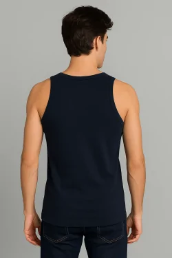 Conjunto de 3 piezas de camiseta de tirantes de algodón elástico para hombre