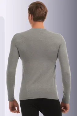 Chemise homme manches longues en coton stretch – sous-veste
