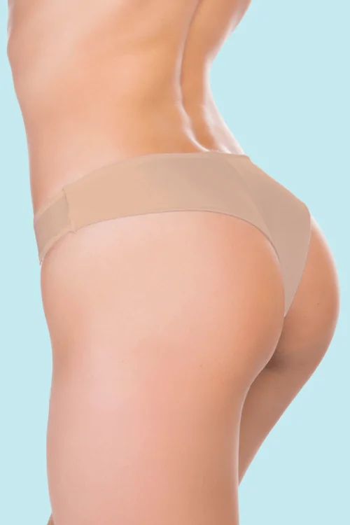 Slip brésilien invisible pour femme – Coutures plates