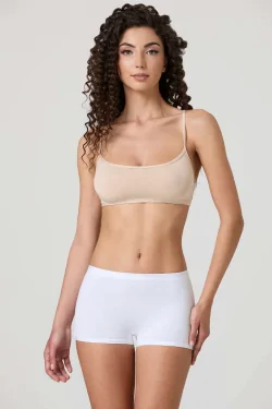 Damen-Boxershorts mit niedriger Taille aus Modal-Baumwolle – 3er-Pack