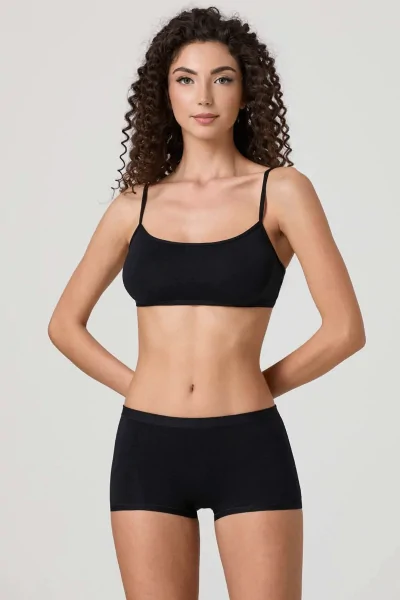 Boxerino donna vita bassa modal cotone – 3 pezzi